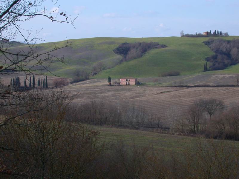 Immagini delle crete senesi....